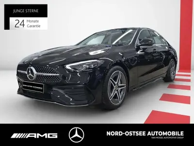 Brugt Mercedes C200 AMG line 163 HK (119 kW) 2025 Sort Sedan