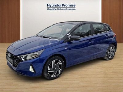 Gebraucht Hyundai i20 Intro Edition 101 PS (74 kW) 2021 Blau Limousine