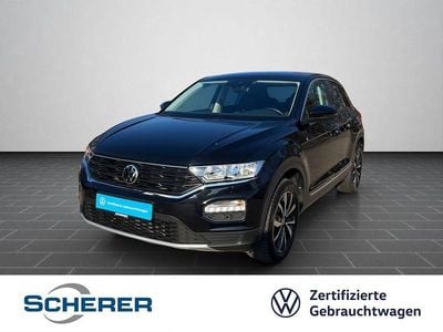 Gebraucht VW T-Roc Style 110 PS (80 kW) 2022 Deep black perleffekt (metallic) SUV