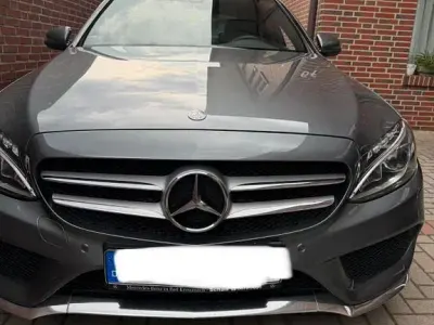 Usata Mercedes C400 AMG line 333 CV (244 kW) 2016 Grigio Berlina