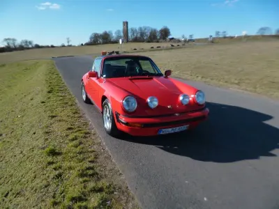 Gebraucht Porsche 911 SC 3.0 Targa 179 PS (131 kW) 1978 Rot Cabrio