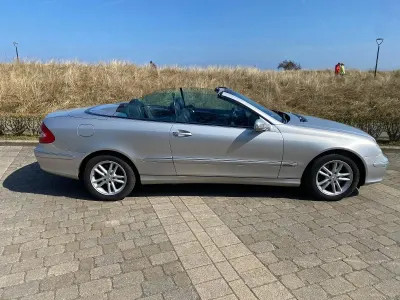 Gebraucht Mercedes CLK200 Avantgarde 163 PS (119 kW) 2005 Silber Cabrio