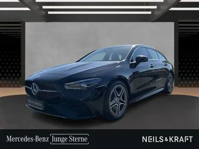 Gebraucht Mercedes CLA200 AMG 163 PS (119 kW) 2025 Unilack nachtschwarz Kombi