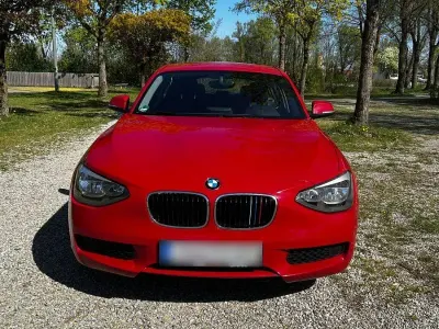 Brugt BMW 116 136 HK (100 kW) 2012 Rød Hatchback