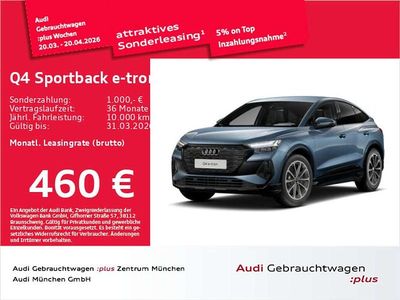 Gebraucht Audi Q4 e-tron 210 kW (286 PS) 2025 Geysirblau metallic SUV