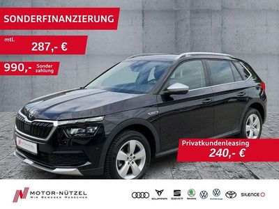 Schwarz Gebraucht 2022 Skoda Kamiq ScoutLine SUV | 20.350 € (Guter Preis)