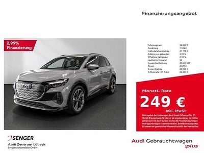 Kieselgrau Gebraucht 2023 Audi Q4 e-tron Advanced SUV | 34.880 € (Fairer Preis)