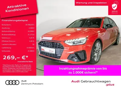 Gebraucht Audi A4 S-Line 204 PS (150 kW) 2022 Tangorot metallic Kombi