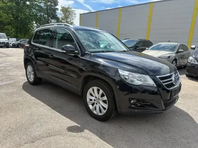 Gebraucht VW Tiguan Trendline 150 PS (110 kW) 2008 Schwarz SUV
