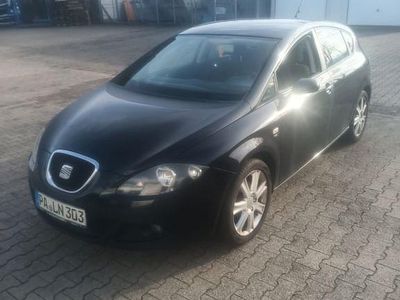Gebraucht Seat Leon Reference 125 PS (91 kW) 2009 Schwarz Kleinwagen