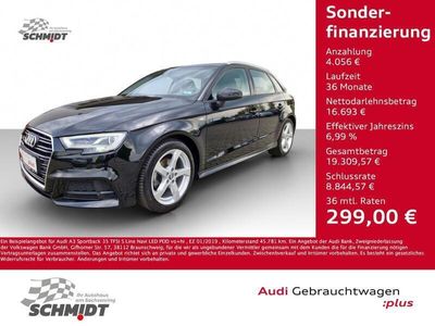 gebraucht Audi A3 Sportback A3 Sportback Sport 35 TFSI S LIne Navi LED PDD vo+hi