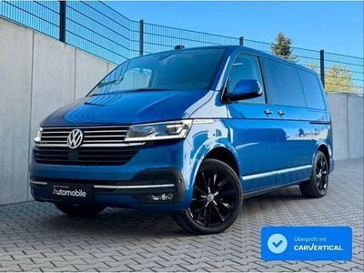 Second-hand VW Multivan Highline 199 CP (146 kW) 2021 Albastru Monovolum