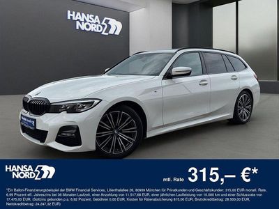 Gebraucht BMW 320 M Sport 184 PS (135 kW) 2021 Weiss / alpinweiss iii Kombi