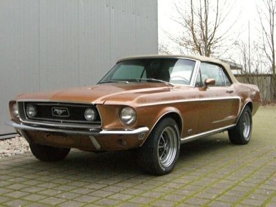 Gebraucht Ford Mustang GT 200 PS (147 kW) 1968 Braun Cabrio