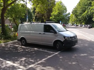 Usata VW Transporter 105 CV (77 kW) 2016 Argento Furgone