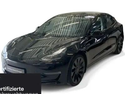 Usata Tesla Model 3 Performance 377 kW (513 CV) 2022 Nero Berlina