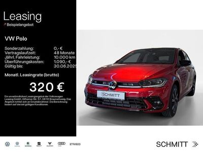 Neu VW Polo R-line 95 PS (69 kW) 2025 Kings red metallic schwarz Limousine
