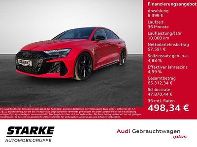 Usata Audi RS3 Ambiente 400 CV (294 kW) 2025 Rosso Berlina