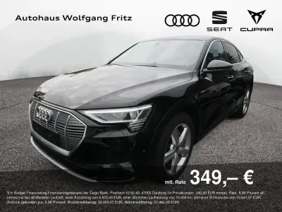 Gebraucht Audi e-tron Sportback Advanced 300 kW (408 PS) 2022 Schwarz SUV