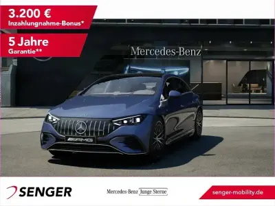 Brugt Mercedes EQE AMG 43 AMG 350 kW (476 HK) 2023 Blå Sedan