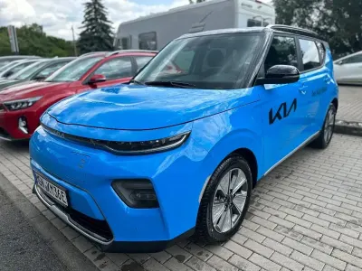 Gebraucht Kia Soul EV Vision 100 kW (136 PS) 2022 Blau metallic SUV