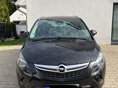 gebraucht Opel Zafira 2016 1,6 schwarz (RFK/SHZ/NAVI)