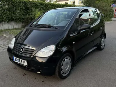 Brugt Mercedes A140 82 HK (60 kW) 2000 Sort Sedan