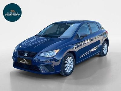 Begagnad Seat Ibiza Reference 75 HK (55 kW) 2018 Blå Halvkombi