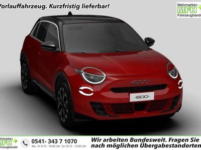 Nuova Fiat 600 La Prima 145 CV (106 kW) 2026 Rosso SUV