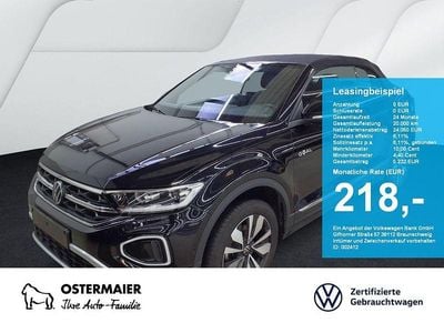 Gebraucht VW T-Roc Cabriolet Style 116 PS (85 kW) 2025 Deep black perleffekt Cabrio
