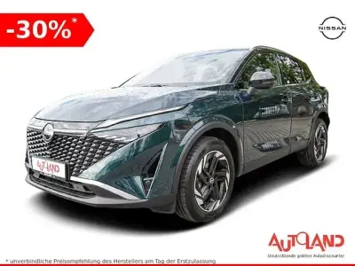 Neu Nissan Qashqai 360º 158 PS (116 kW) 2026 Deepoceangrünmet./schwarz SUV