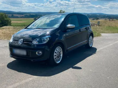 Gebraucht VW up! 60 PS (44 kW) 2012 Schwarz Kleinwagen