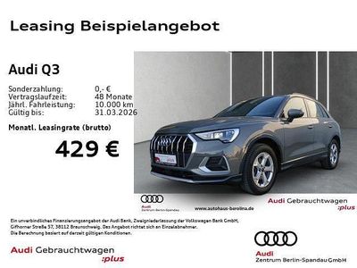 Gebraucht Audi Q3 Advanced Plus 150 PS (110 kW) 2025 Grau SUV