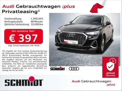 Gebraucht Audi Q3 Sportback S-Line 150 PS (110 kW) 2023 Mythosschwarz metallic SUV