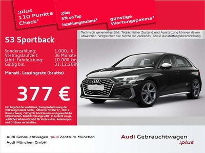 Schwarz Gebraucht 2024 Audi S3 Sport Limousine | 35.741 € (Superpreis)