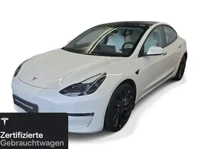 Gebraucht Tesla Model 3 Performance 377 kW (513 PS) 2021 Weiß Limousine
