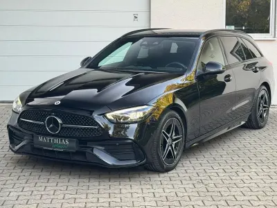Gebraucht Mercedes C220 AMG line 200 PS (147 kW) 2023 Schwarz Limousine