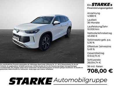 Neu VW Tayron Life 150 PS (110 kW) 2025 Weiß SUV