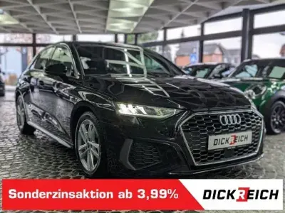 Brugt Audi A3 S-Line 116 HK (85 kW) 2022 Sort Sedan