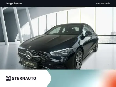 Gebraucht Mercedes CLA180 AMG line 136 PS (100 kW) 2025 Metalliclack kosmosschwarz Limousine