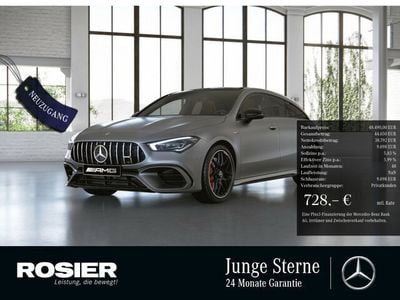 Gebraucht Mercedes CLA45 AMG AMG 421 PS (309 kW) 2021 Grau / mountaingrau magno Kombi