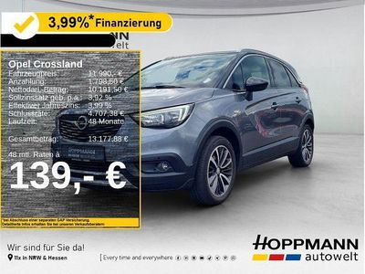 Usata Opel Crossland X Innovation 110 CV (80 kW) 2018 Grigio SUV