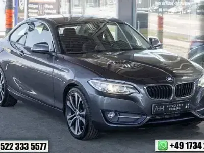 Usata BMW 220 Sport Line 184 CV (135 kW) 2016 Grigio Coupé