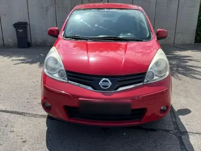 Gebraucht Nissan Note Acenta 88 PS (64 kW) 2009 Rot Kleinwagen