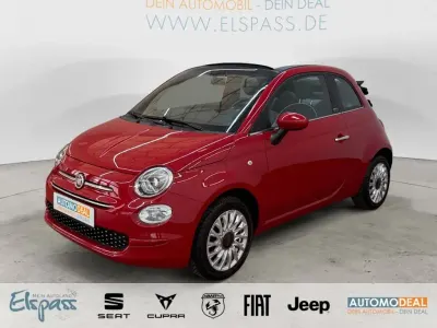 Gebraucht Fiat 500C Lounge 69 PS (50 kW) 2020 Passione rot) (rot Cabrio