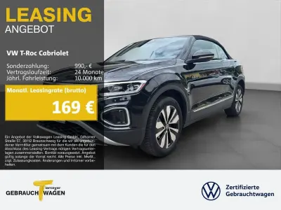 Gebraucht VW T-Roc Cabriolet Style 116 PS (85 kW) 2025 Schwarz Cabrio