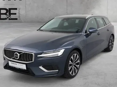 Brugt Volvo V60 Plus 336 HK (247 kW) 2022 Blå Stationcar