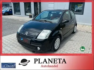 Gebraucht Citroën C2 Comfort 68 PS (50 kW) 2006 Lack onyx schwarz/deckende lac Kleinwagen