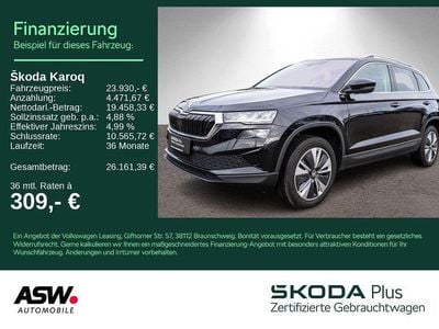 Schwarzmagic perleffekt Gebraucht 2022 Skoda Karoq Ambition SUV | 23.930 € (Fairer Preis)