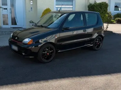 Gebraucht Fiat Seicento Abarth 54 PS (39 kW) 1998 Schwarz Kleinwagen